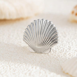 Silver-Plated Contemporary Studs