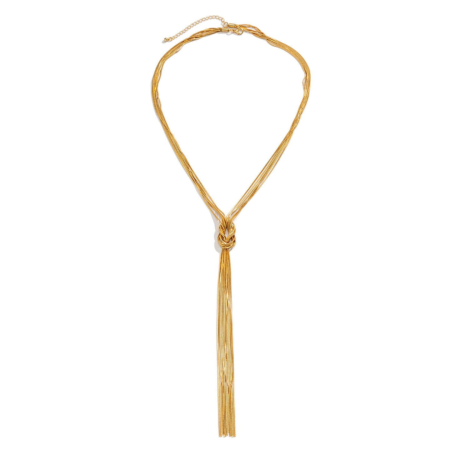 Gold-Plated Layered Necklace