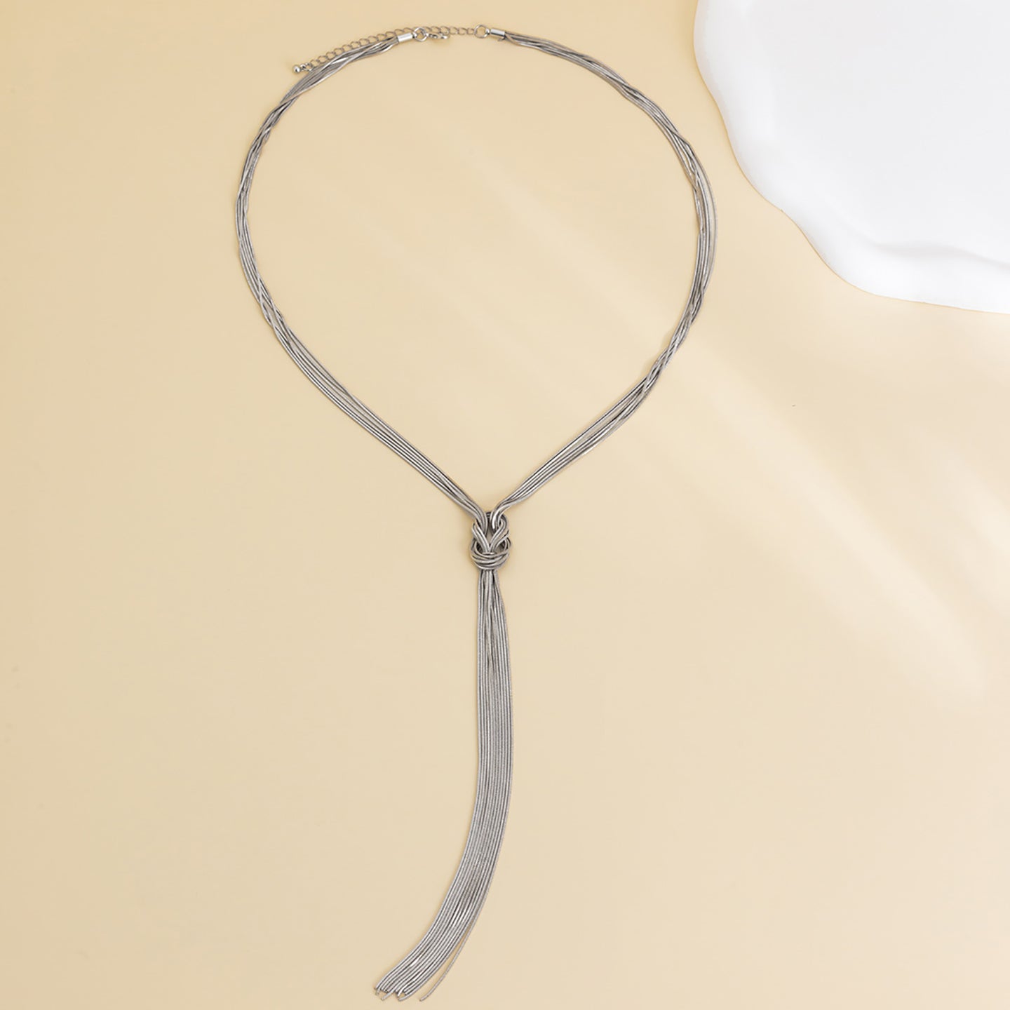 Silver-Plated Mirror Chain