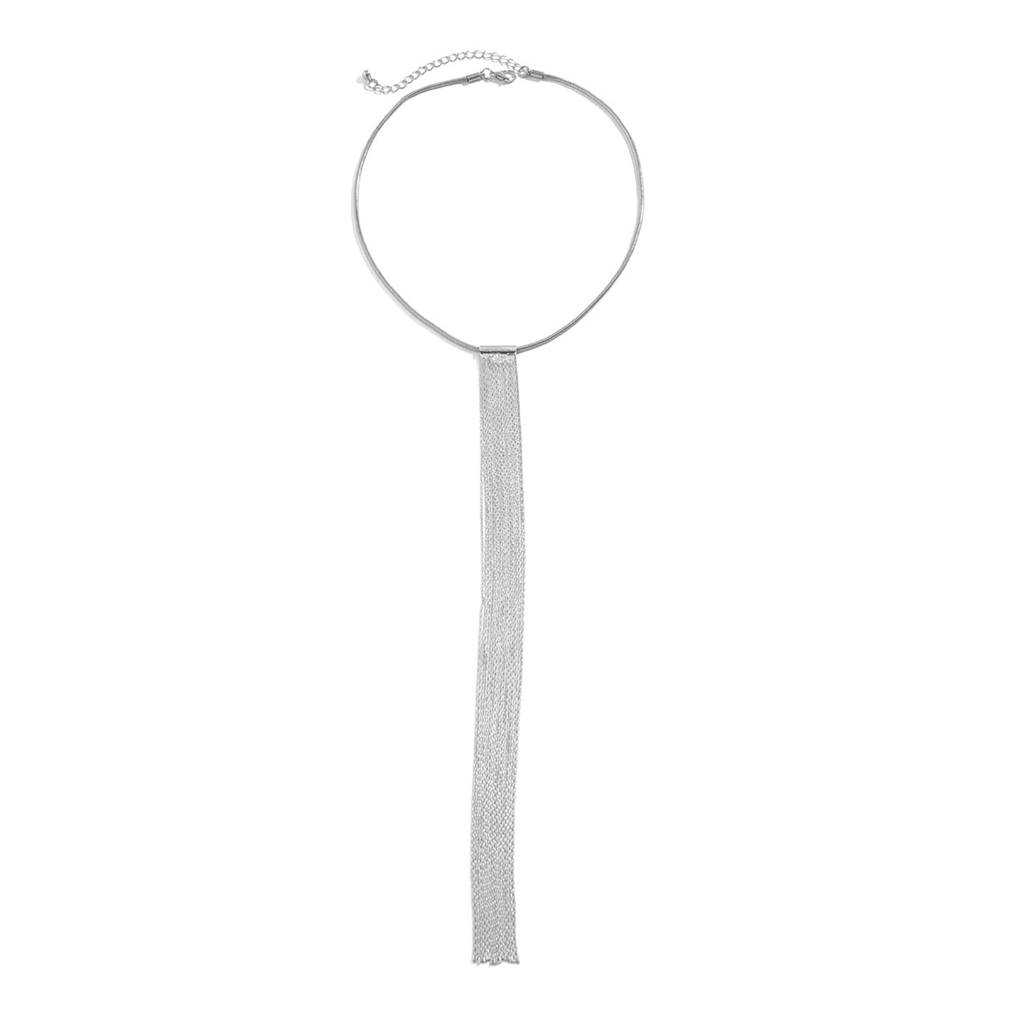 Silver-Plated Mirror Chain