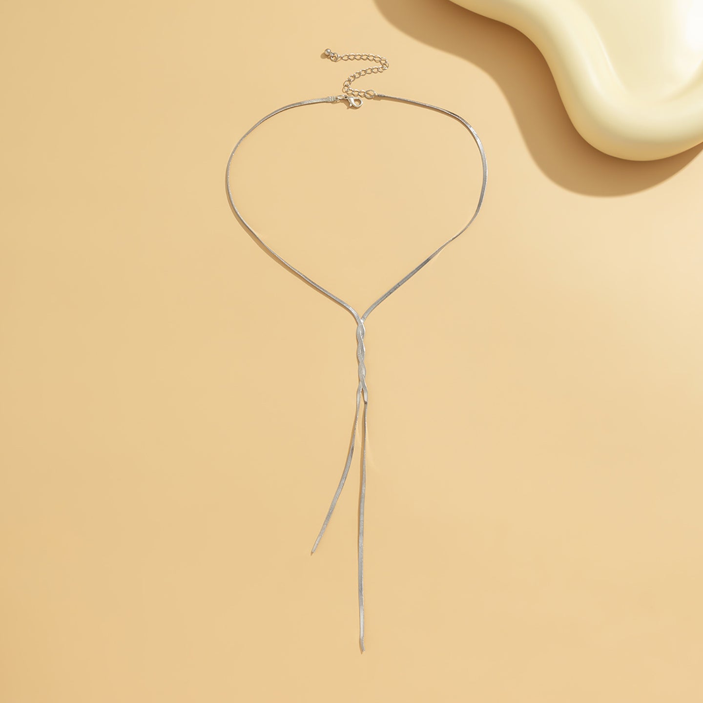 Silver-Plated Mirror Chain