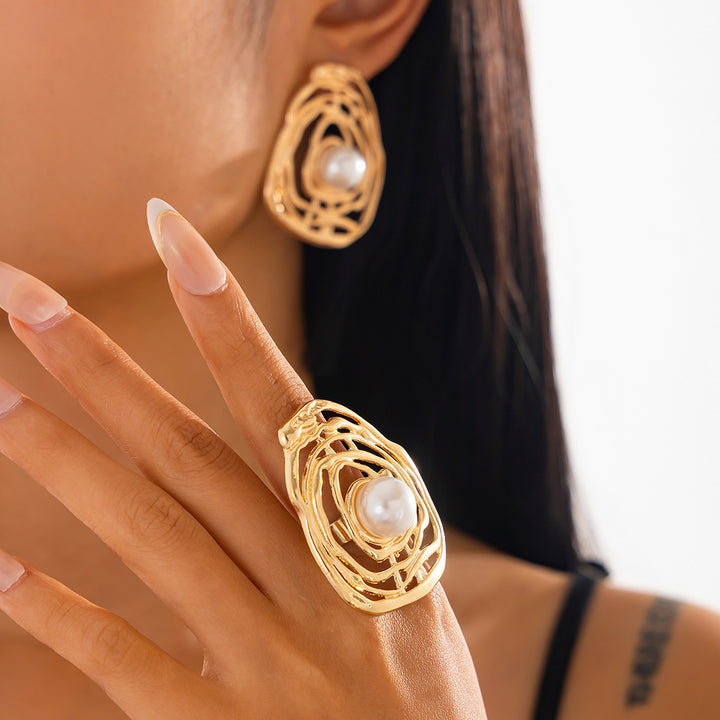 Geometric Studs Earrings