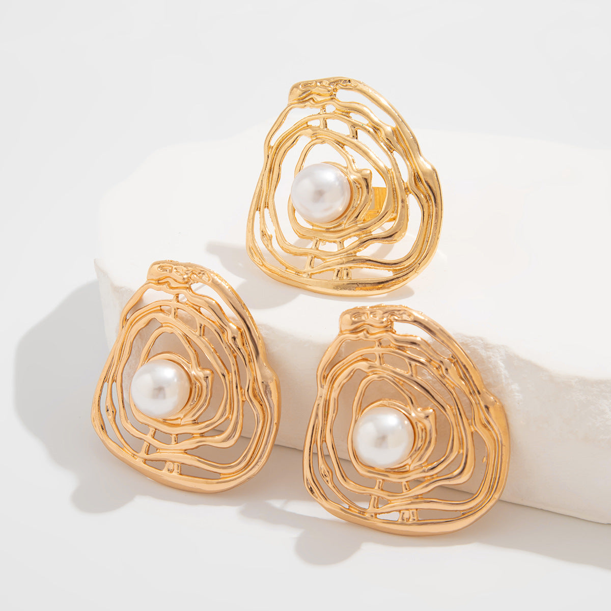 Geometric Studs Earrings