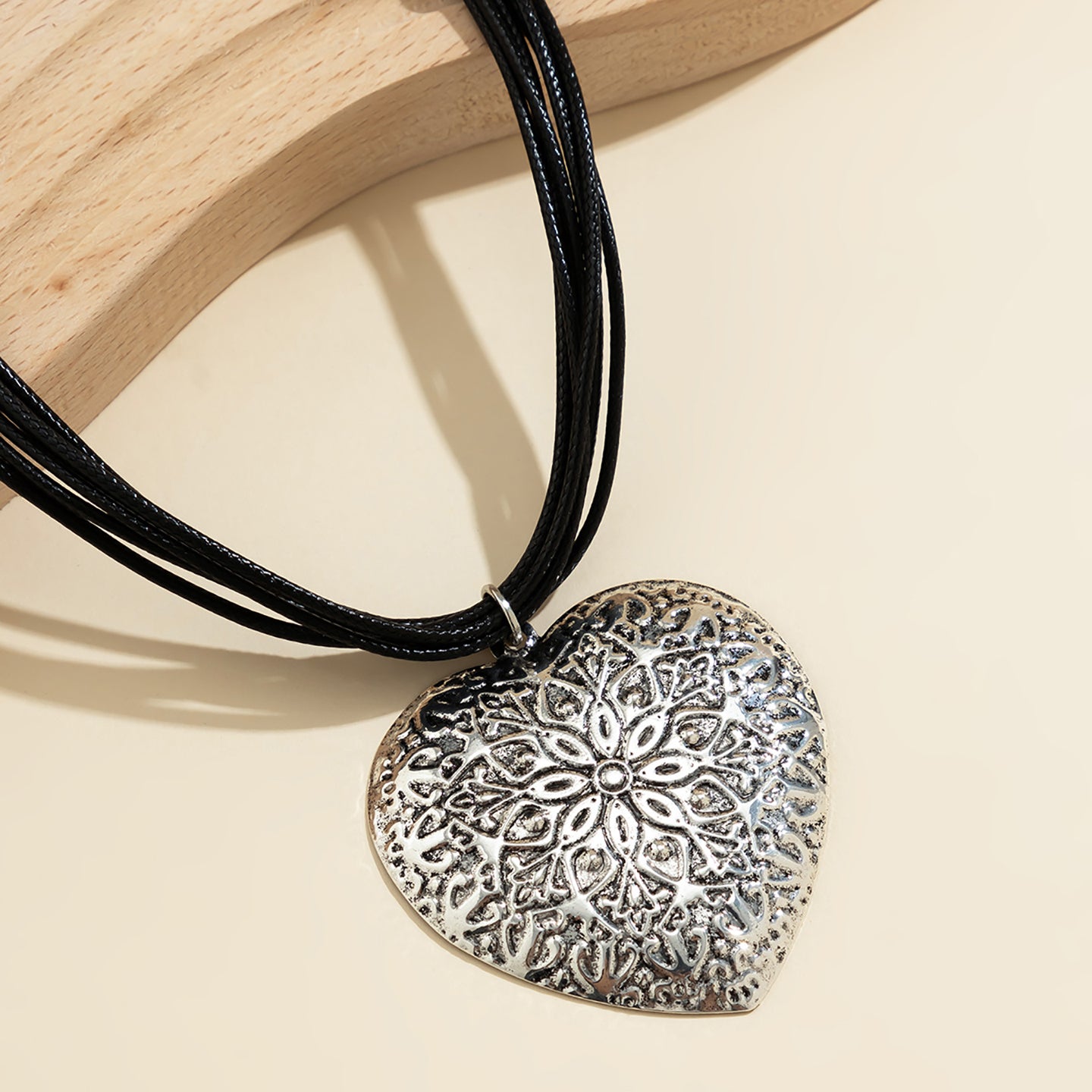 Silver-Plated Layered Chain
