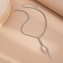 Silver-Plated Minimal Necklace