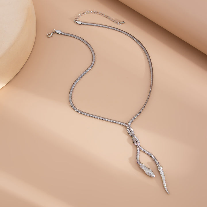 Silver-Plated Minimal Necklace