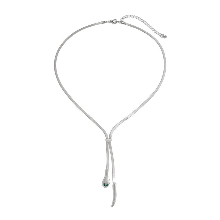 Silver-Plated Minimal Necklace