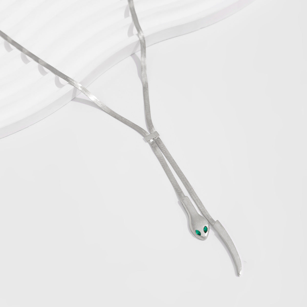 Silver-Plated Minimal Necklace