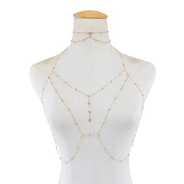 Gold-Plated Body Chain