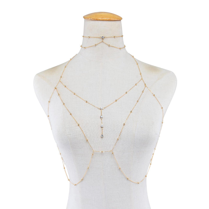 Gold-Plated Body Chain