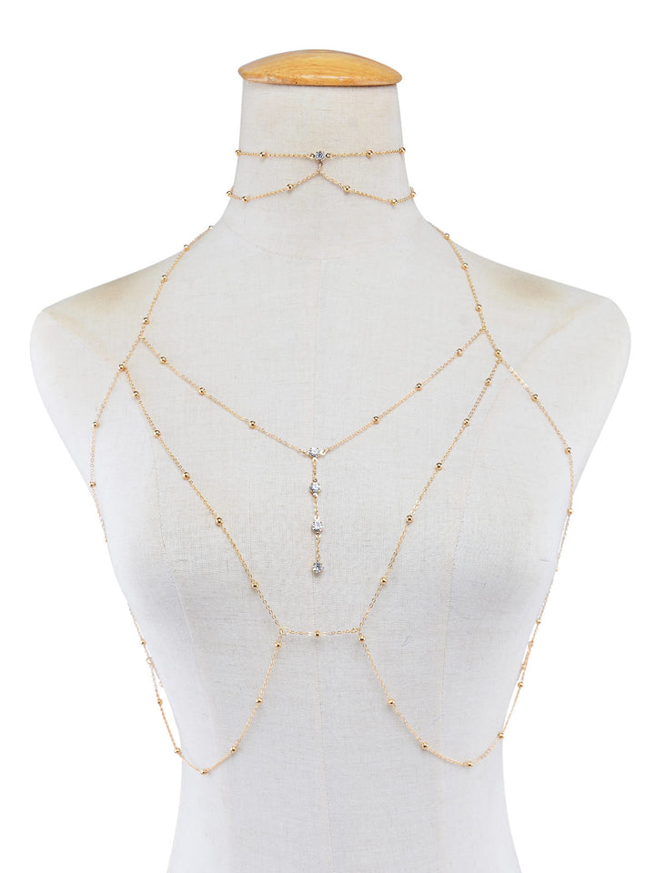 Gold-Plated Body Chain