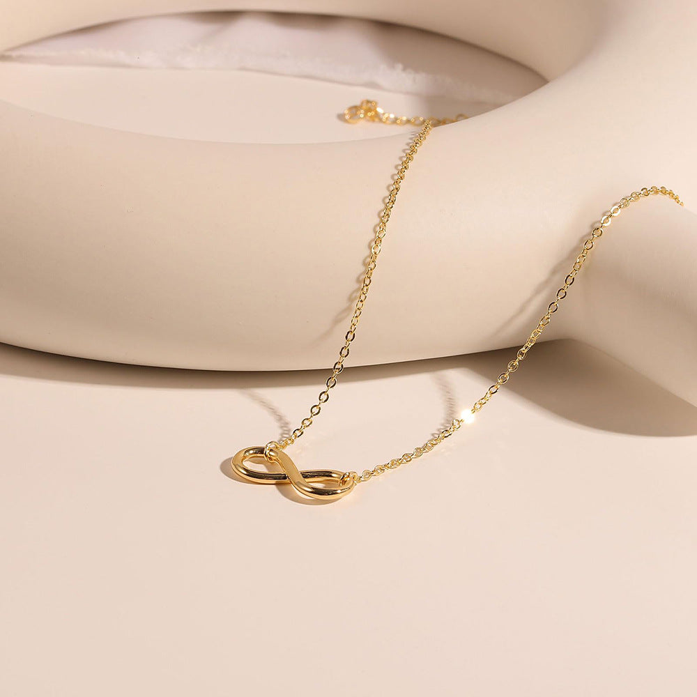 Brass Gold-Plated Infinity Chain