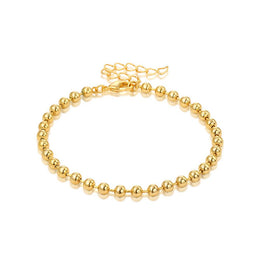 Women Handcrafted Gold-Plated Link Bracelet