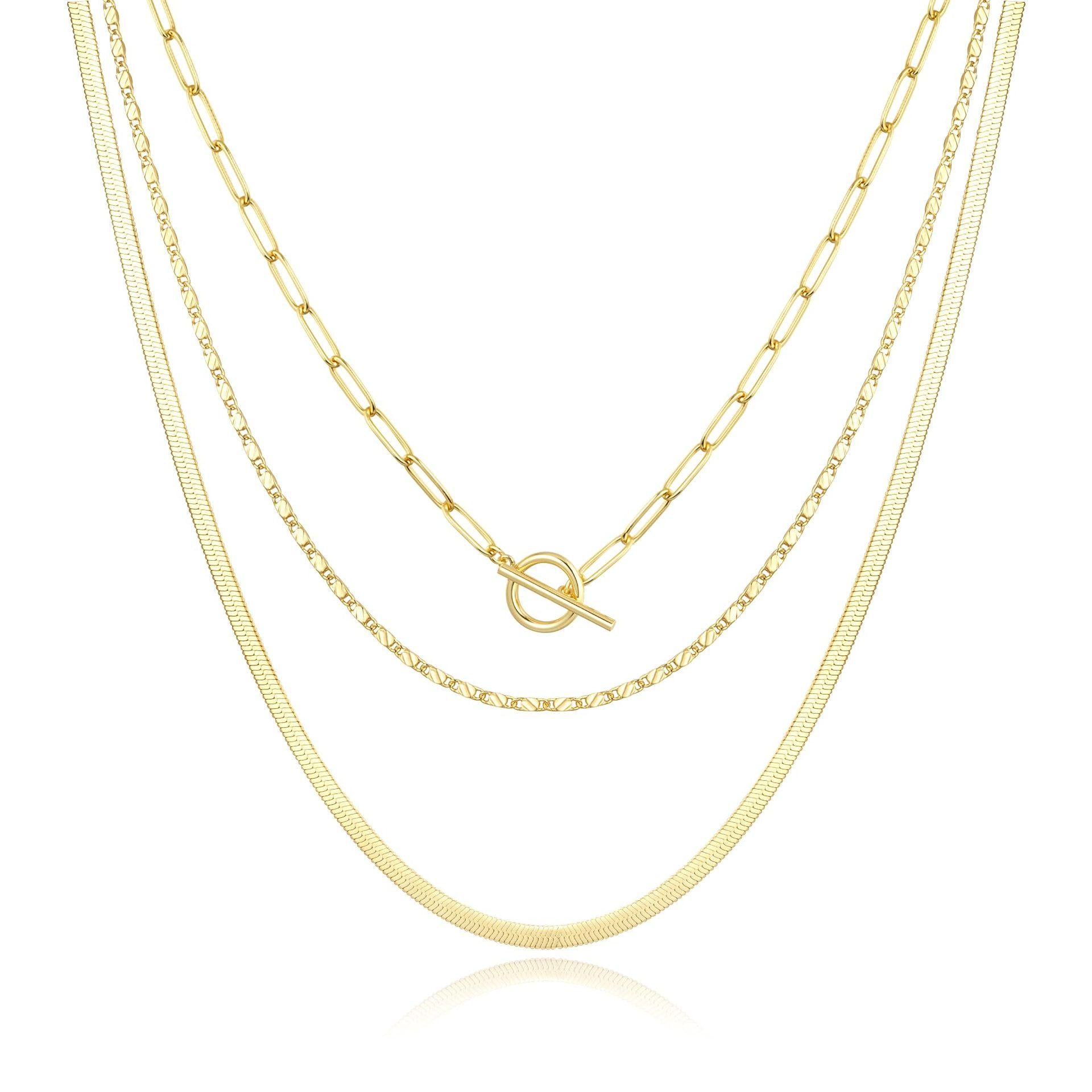 Stainless Steel Gold-Plated Chain