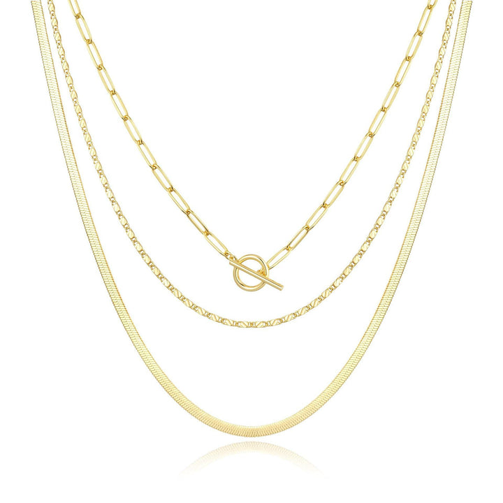 Stainless Steel Gold-Plated Chain