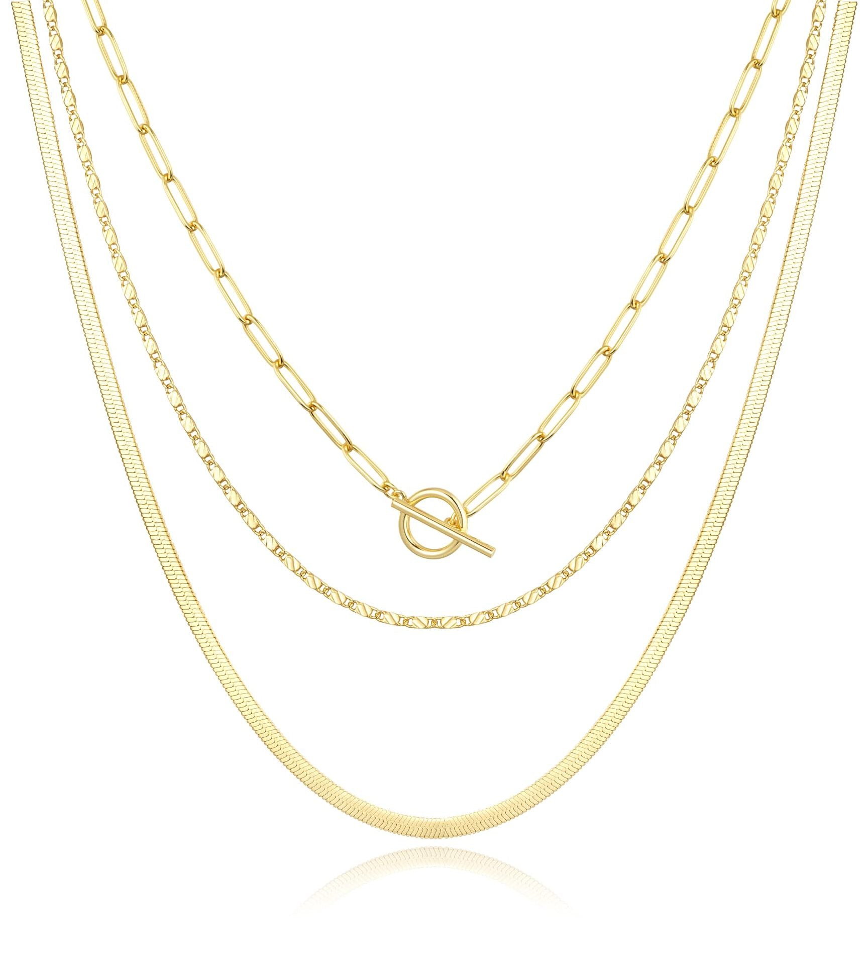 Stainless Steel Gold-Plated Chain