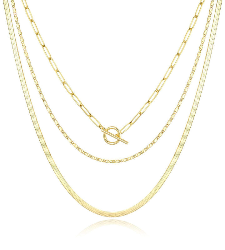 Stainless Steel Gold-Plated Chain