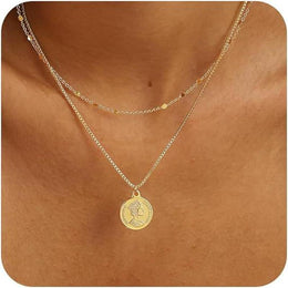 Gold-Plated Stainless Steel Layered Chain