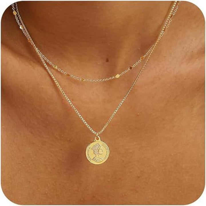 Gold-Plated Stainless Steel Layered Chain