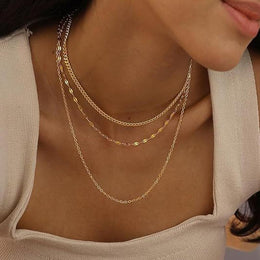 Gold-Plated Stainless Steel Chain