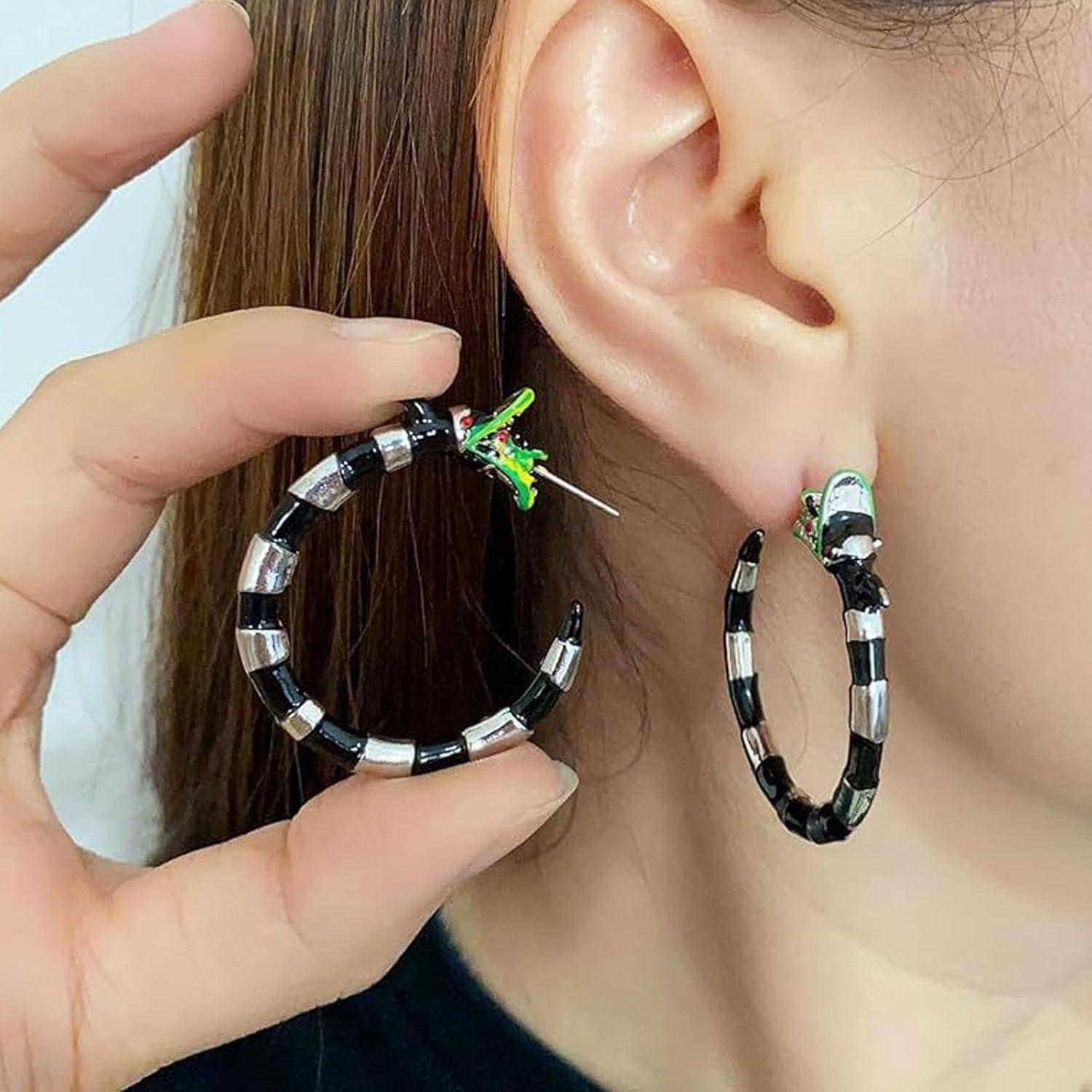 Classic Half Hoop Earrings