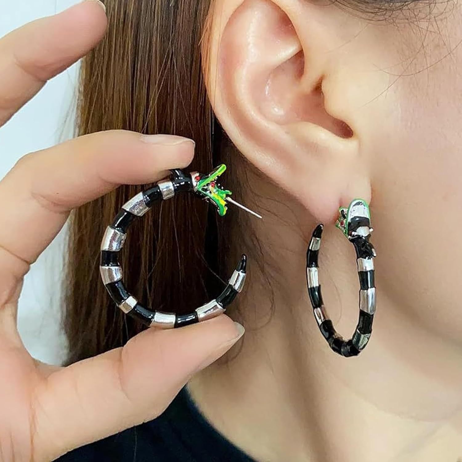 Classic Half Hoop Earrings