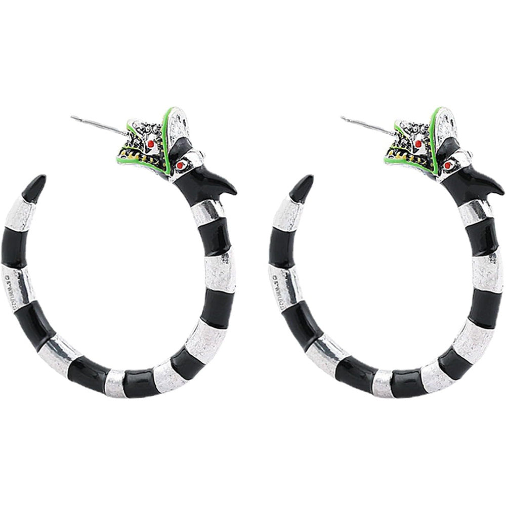 Classic Half Hoop Earrings