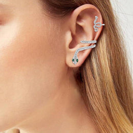 Classic Half Hoop Earrings