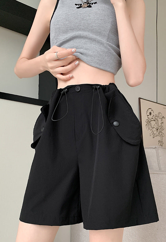 Solid Mid-Rise Regular Shorts