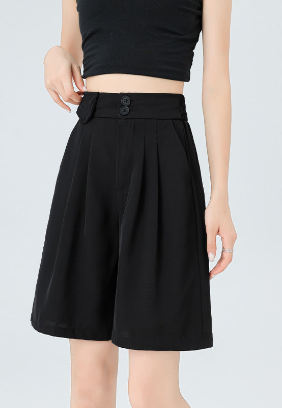 Solid Mid-Rise Regular Shorts