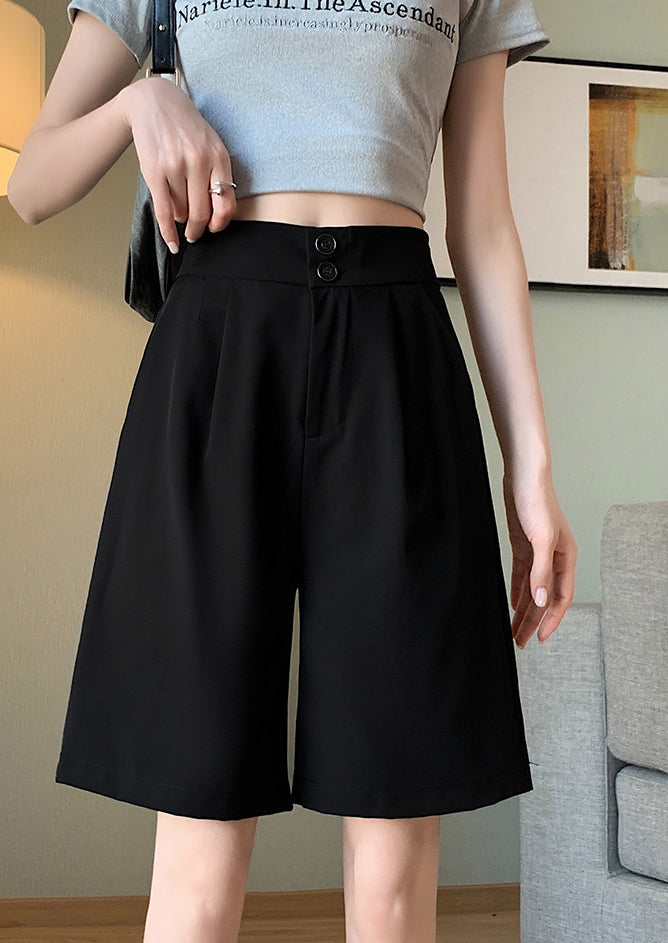 Solid Mid-Rise Regular Shorts