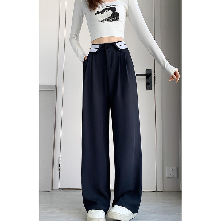 Solid Mid-Rise Regular Trousers