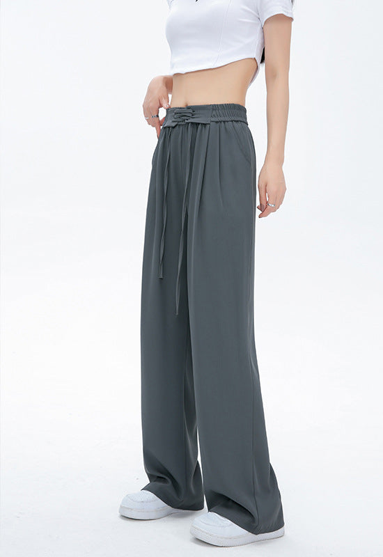 Solid Mid-Rise Regular Trousers