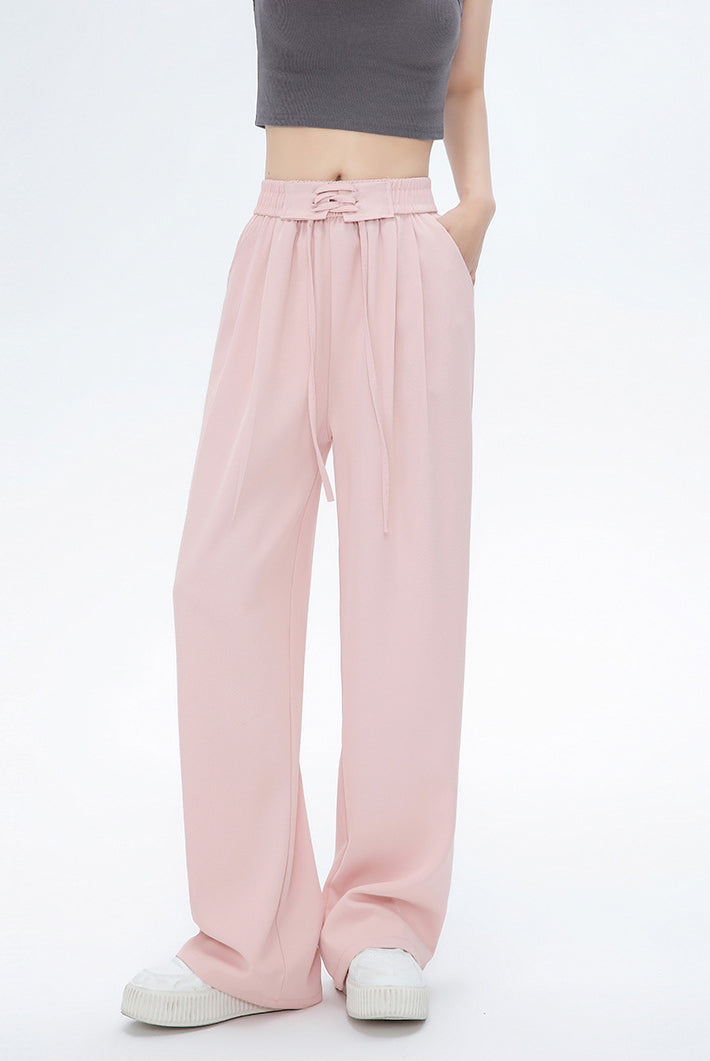 Solid Mid-Rise Regular Trousers