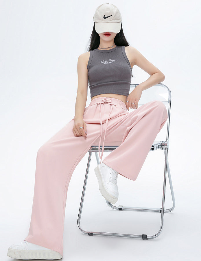 Solid Mid-Rise Regular Trousers
