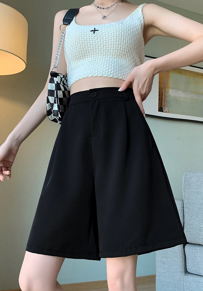 Solid Low-Rise Regular Shorts
