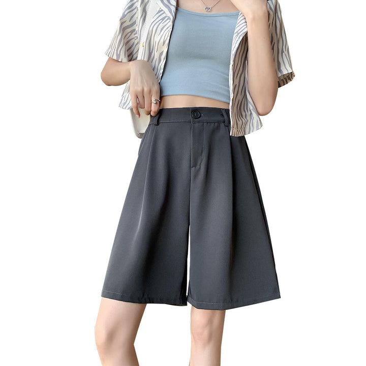 Solid Low-Rise Regular Shorts