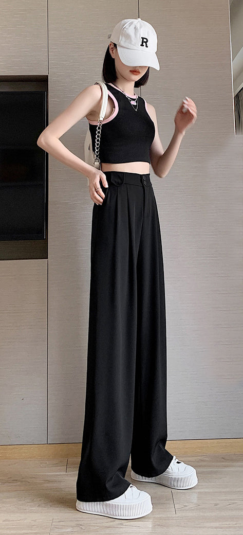 Women Straight Fit Easy Wash Trousers