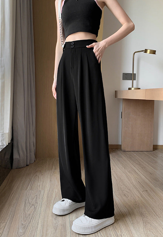 Women Straight Fit Easy Wash Trousers