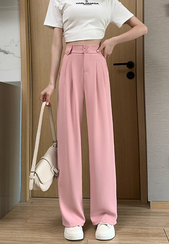 Women Straight Fit Easy Wash Trousers