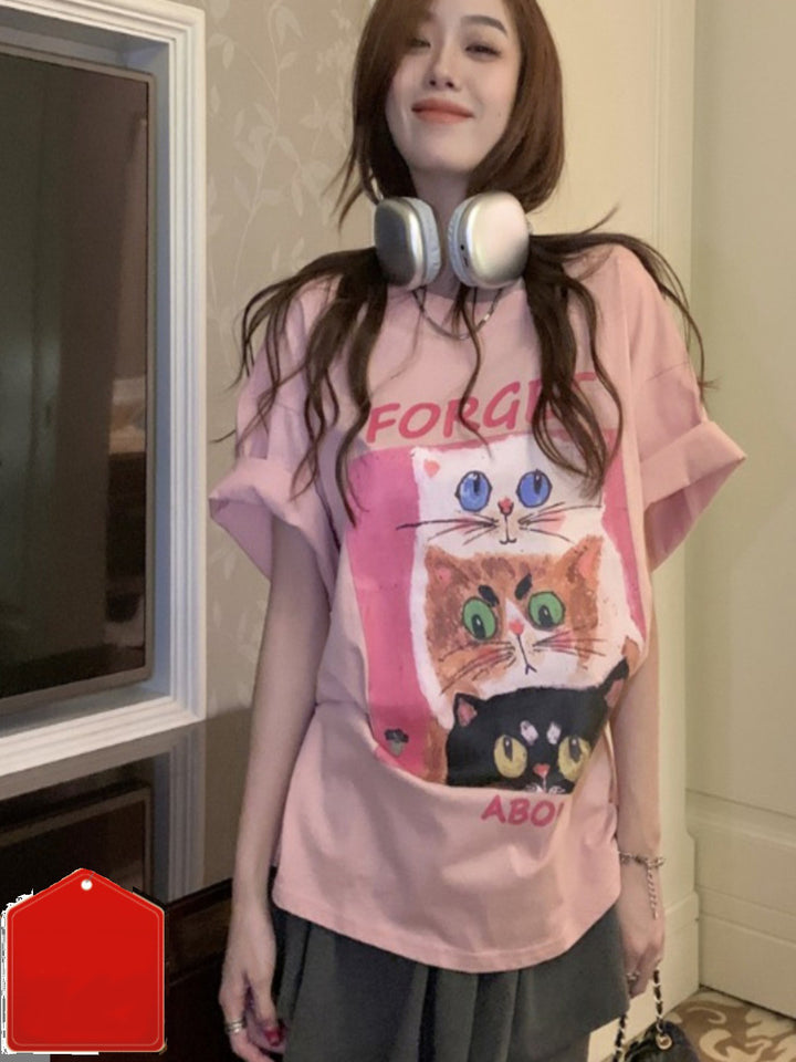 Oversized Round Neck Tshirt