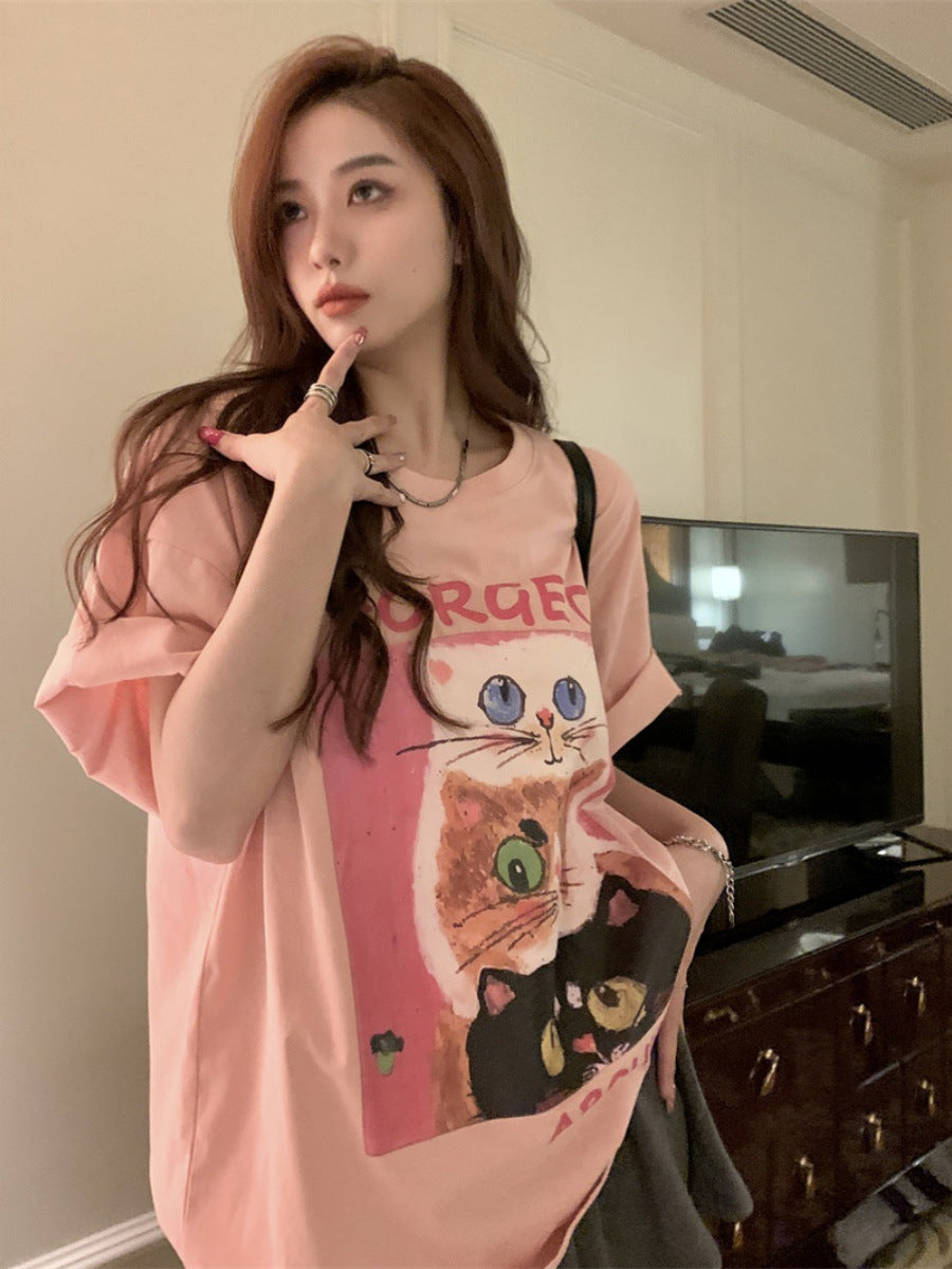 Oversized Round Neck Tshirt