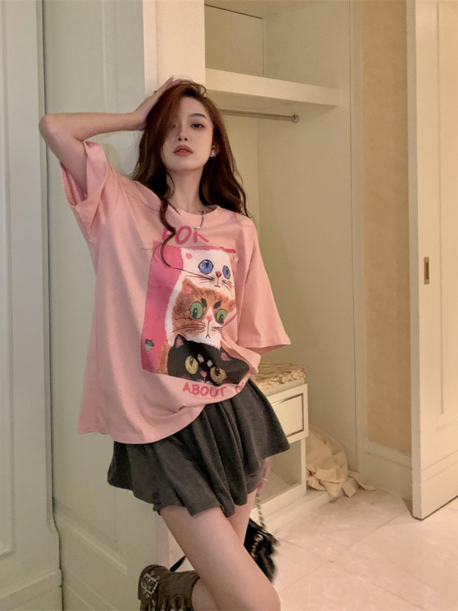 Oversized Round Neck Tshirt