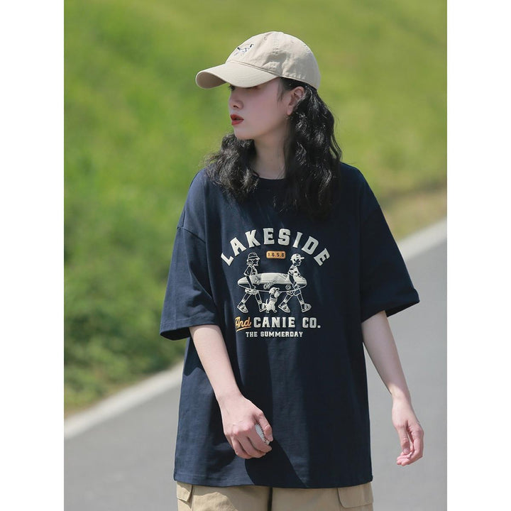 Oversized Round Neck Tshirt