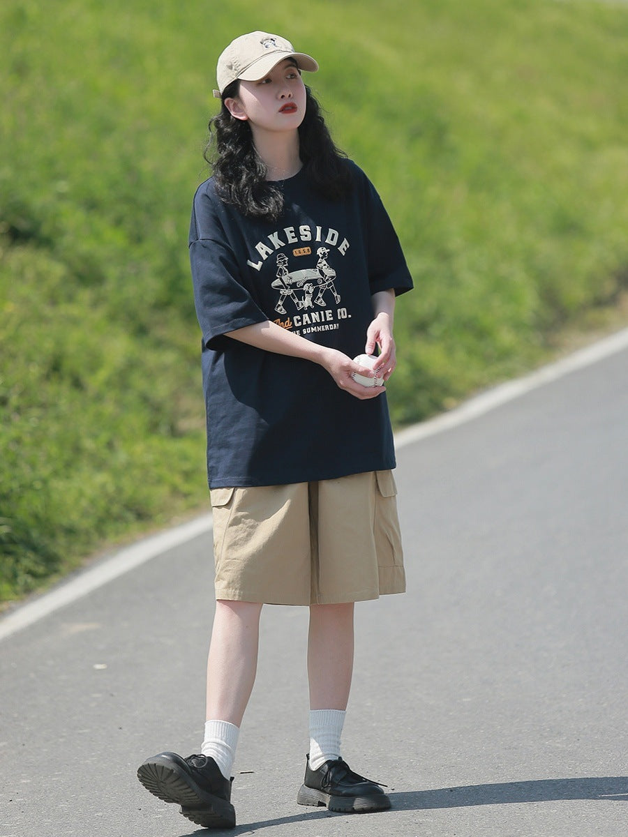 Oversized Round Neck Tshirt
