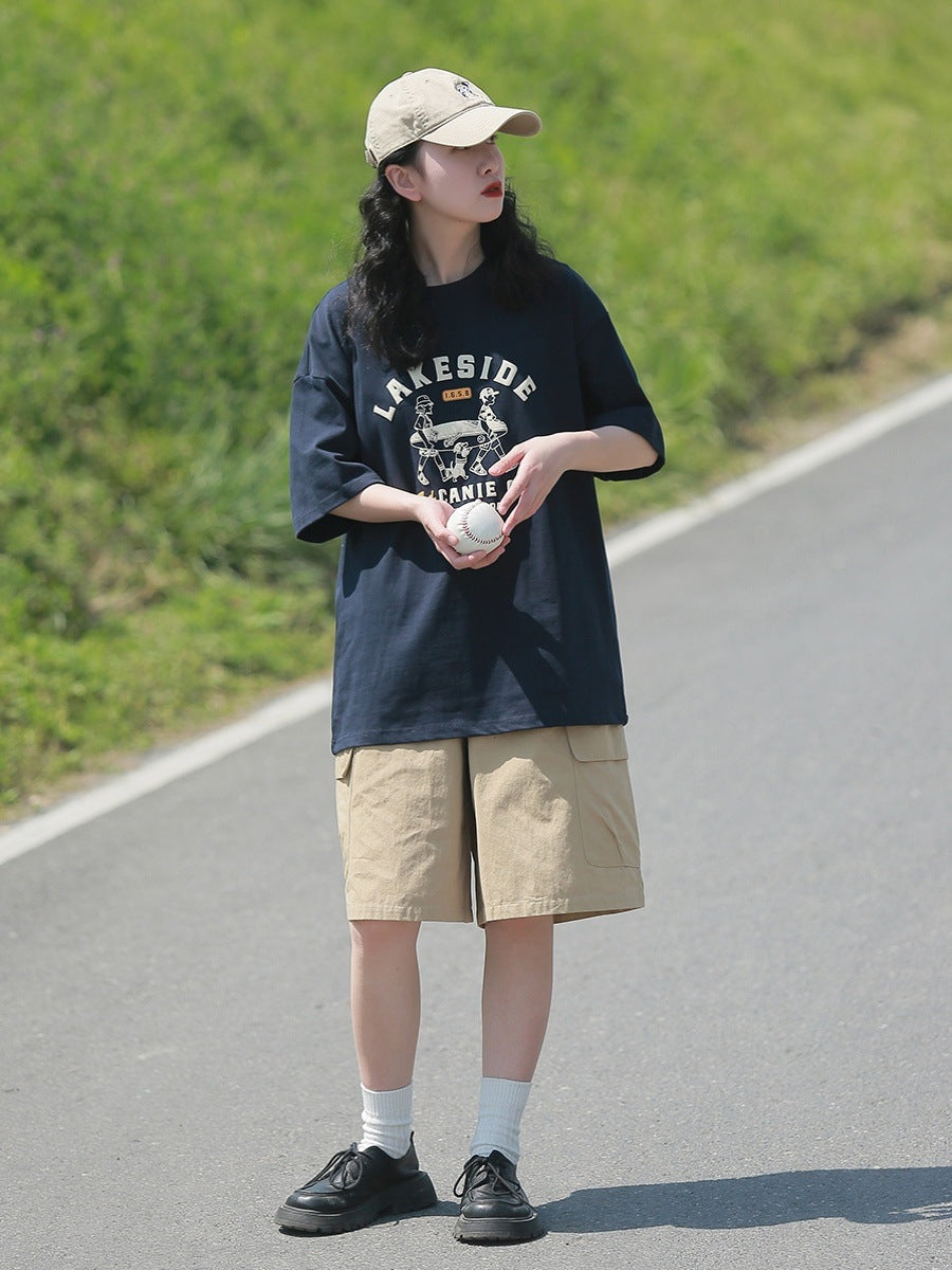 Oversized Round Neck Tshirt