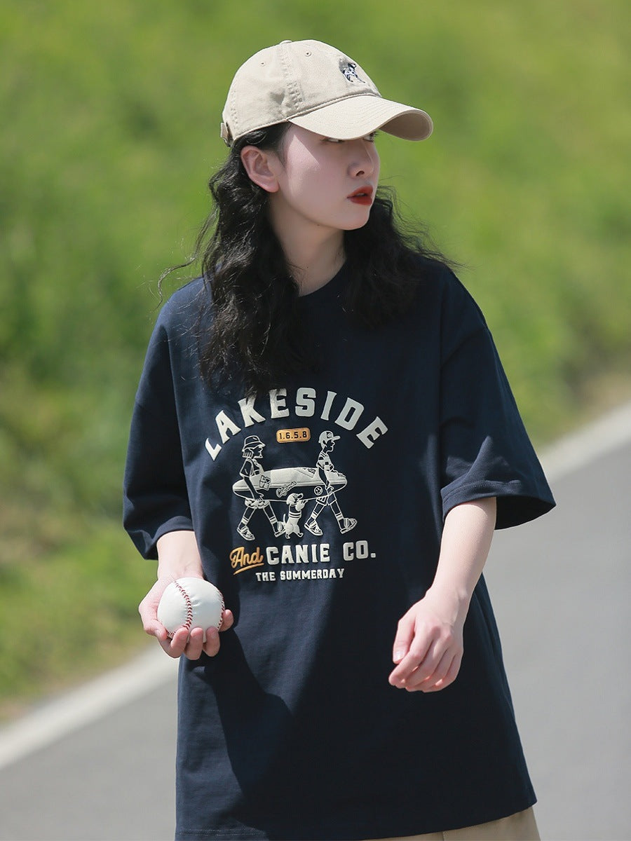 Oversized Round Neck Tshirt