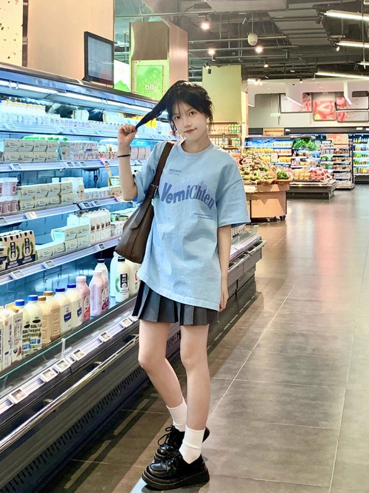 Oversized Round Neck Tshirt