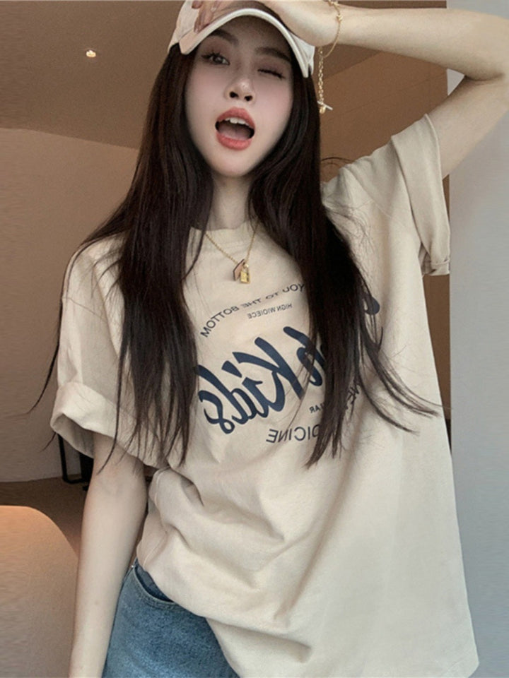 Oversized Round Neck Tshirt