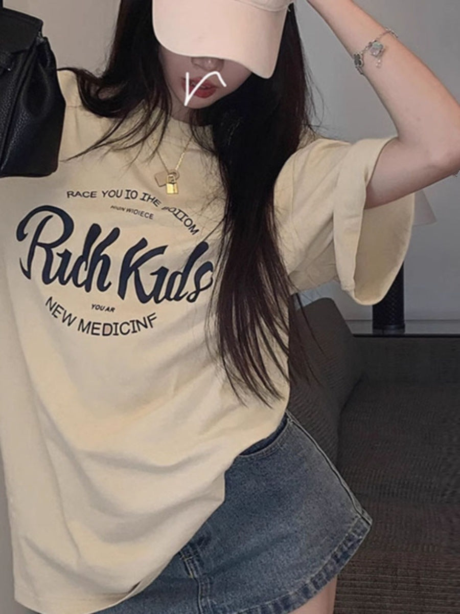 Oversized Round Neck Tshirt